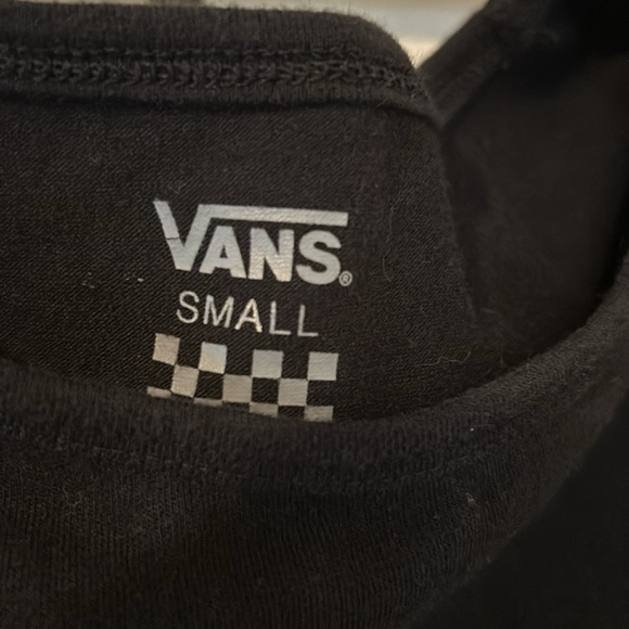 Girls vans long sleeve shirt with graphic butterfly/vans emblem size small EUC - Picture 3 of 5